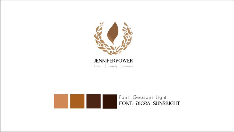 logo jennifer power abstract